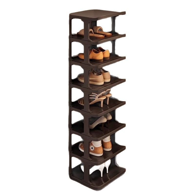 Shoe Rack Cabinet Narrow Entryway - 좁은 틈새 수납 신발장 다층 현관