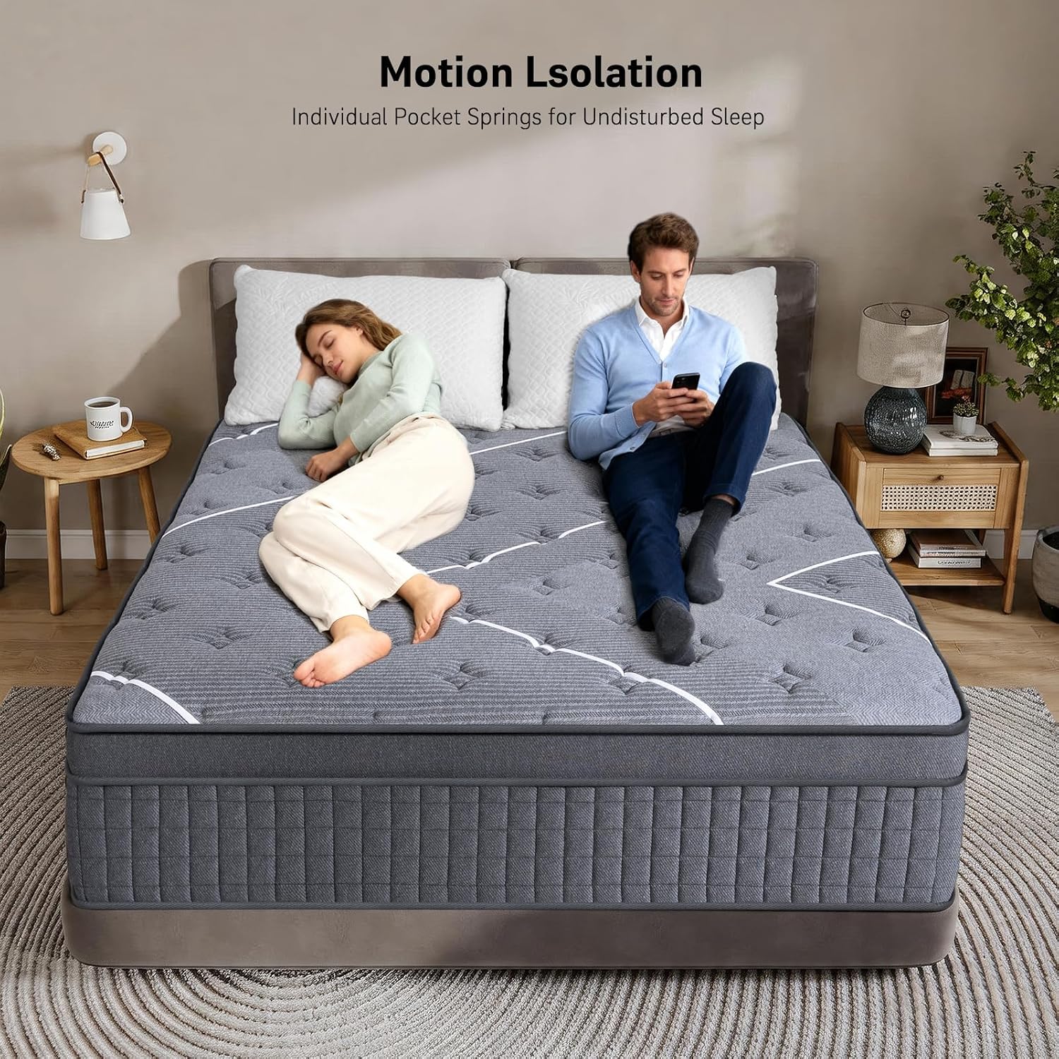 퀸 사이즈 매트리스, 10인치 두께의 퀸 사이즈 매트리 - Memory Foam Mattress In A Box Queen 리뷰 및 가격